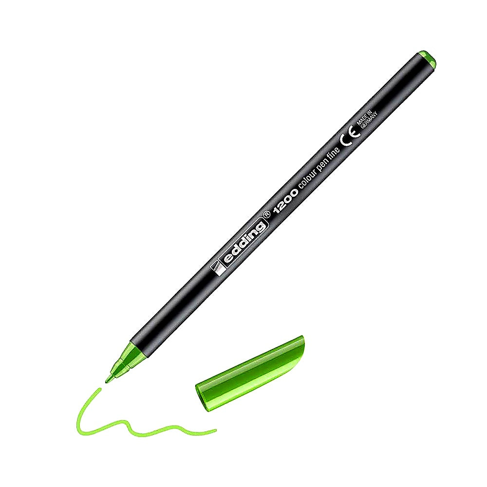 Edding 1200 Colorpen metallic silber, Fasermaler metallic, Schule & Kreativ