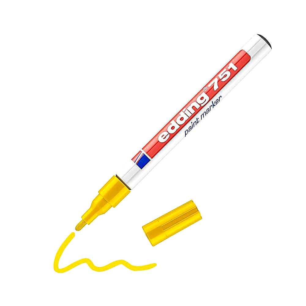 Edding 751 CR Paintmarker deckend, kreative Anwendungen