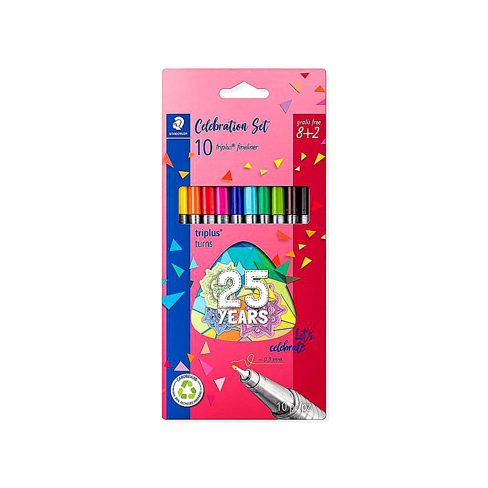 Staedtler Fineliner Triplus Set feine Fasermaler Schreiben Skizzieren