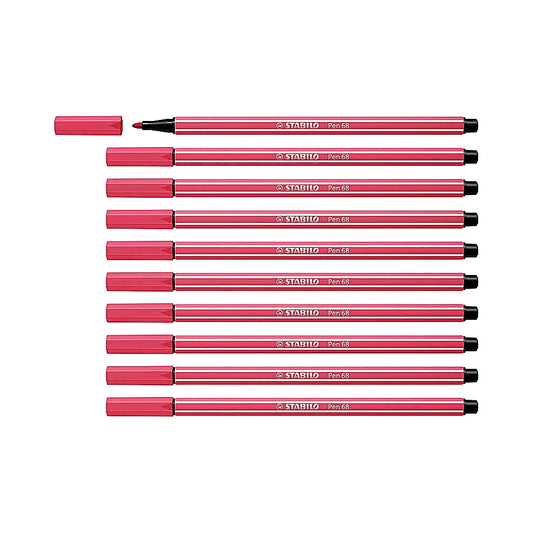 STABILO Filzstift Pen 68 10er Set verschiedene Farben