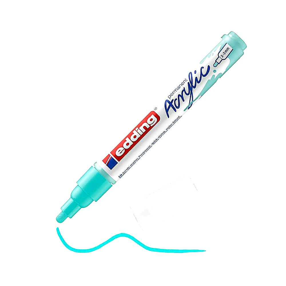 Edding 5100 Acrylmarker medium, Rundspitze 2–3 mm, wasserfest, Leinwand & Holz