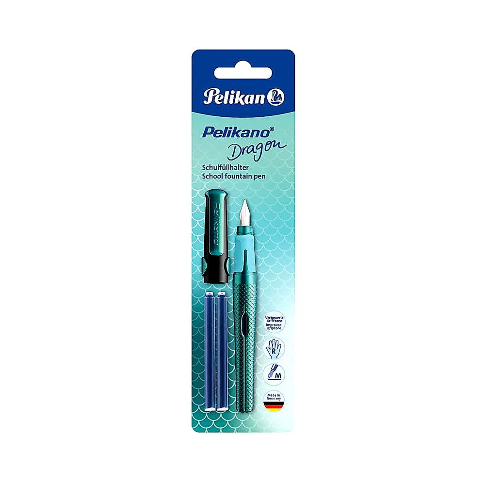 Pelikan Füller Pelikano P480 Feder M Rechts und Linkshänder nachfüllbar Kinderschule