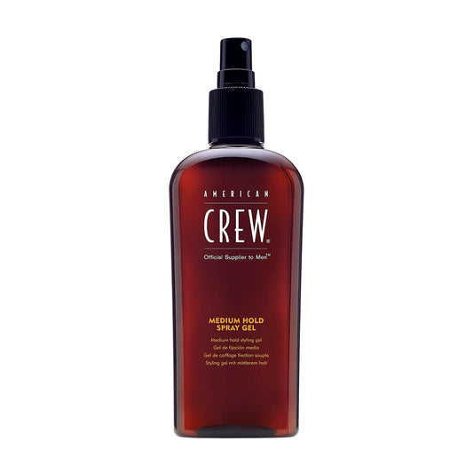 American Crew Medium Hold Spray Gel 250ml, mittlerer Halt, Glanz