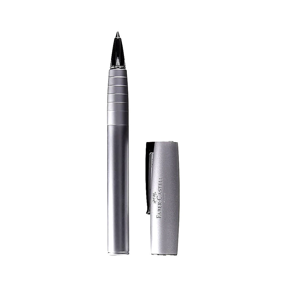 Faber Castell Tintenroller Loom Metallic B, Metall Tintenroller blau