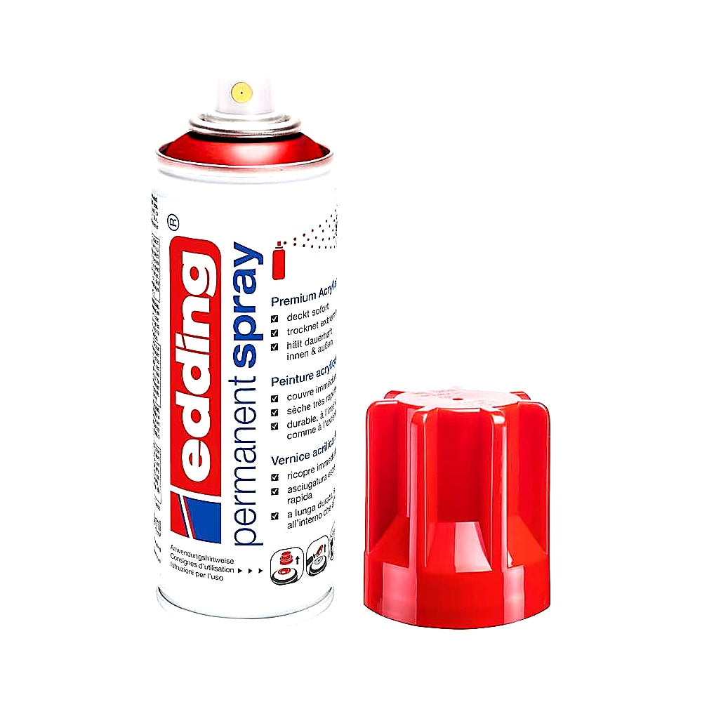 Edding 5200 Permanent Spray 200 ml, viele Oberflächen, langlebig