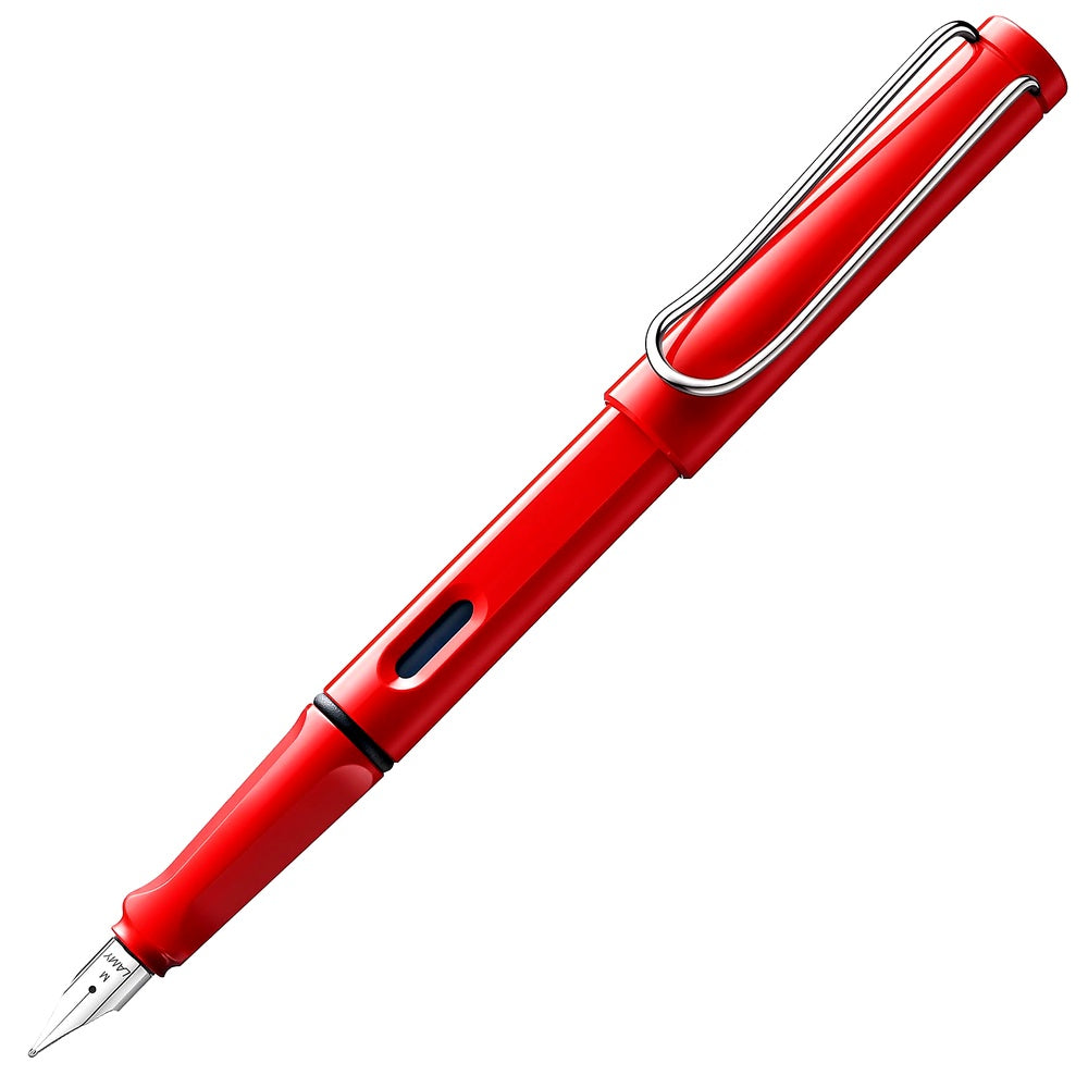 LAMY Safari Füller Feder M Füllhalter Klassiker für Schule und Alltag mit ergonomischer Griffzone