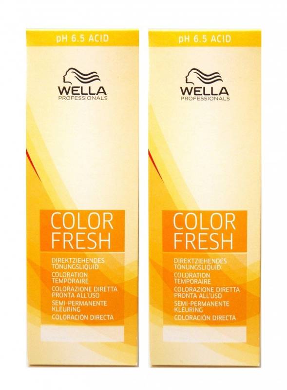 Wella Color Fresh 75ml Farbauffrischung Tönung glänzendes gepflegtes Haar