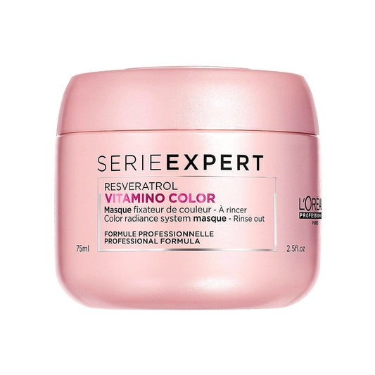 L'Oréal Vitamino Color Maske 75ml Farbschutz Haarmaske Reisegröße coloriertes Haar