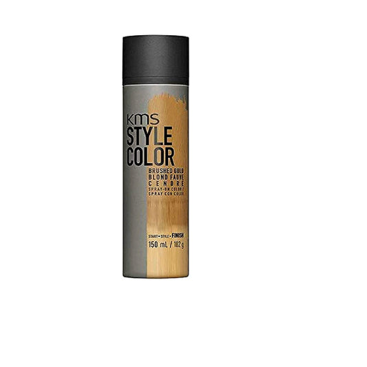 KMS California Brushed Gold Farbspray 150ml temporär flexible Haarfarbe
