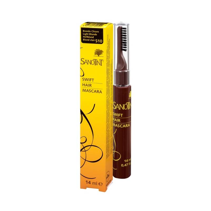 Sanotint Swift Hair Mascara schnelle Anwendung natürliche Farbauffrischung