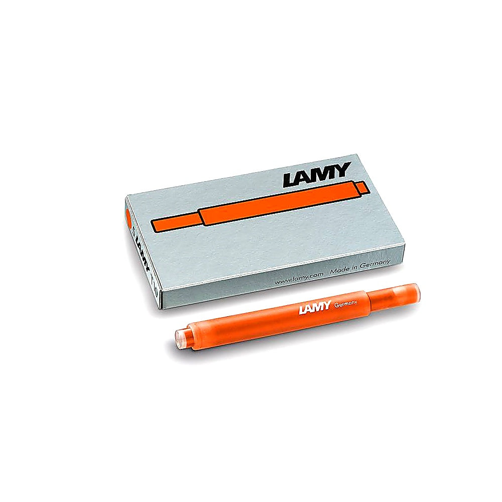 LAMY T10 Patronen Kupfer 5er Pack limitierte Tintenfarbe für LAMY Füllhalter