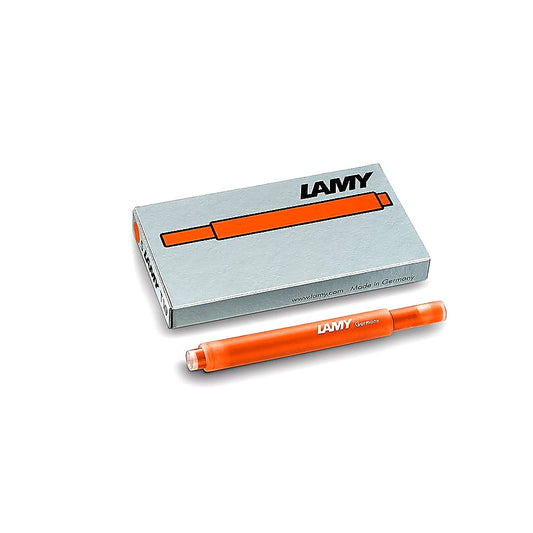 LAMY T10 Patronen Kupfer 5er Pack limitierte Tintenfarbe für LAMY Füllhalter