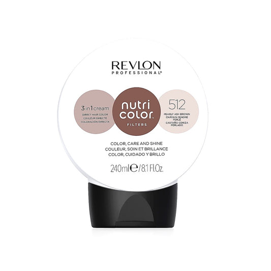 Revlon Nutri Color Filters 512 Hellbraun Asch Irise 240ml Tönungsmaske