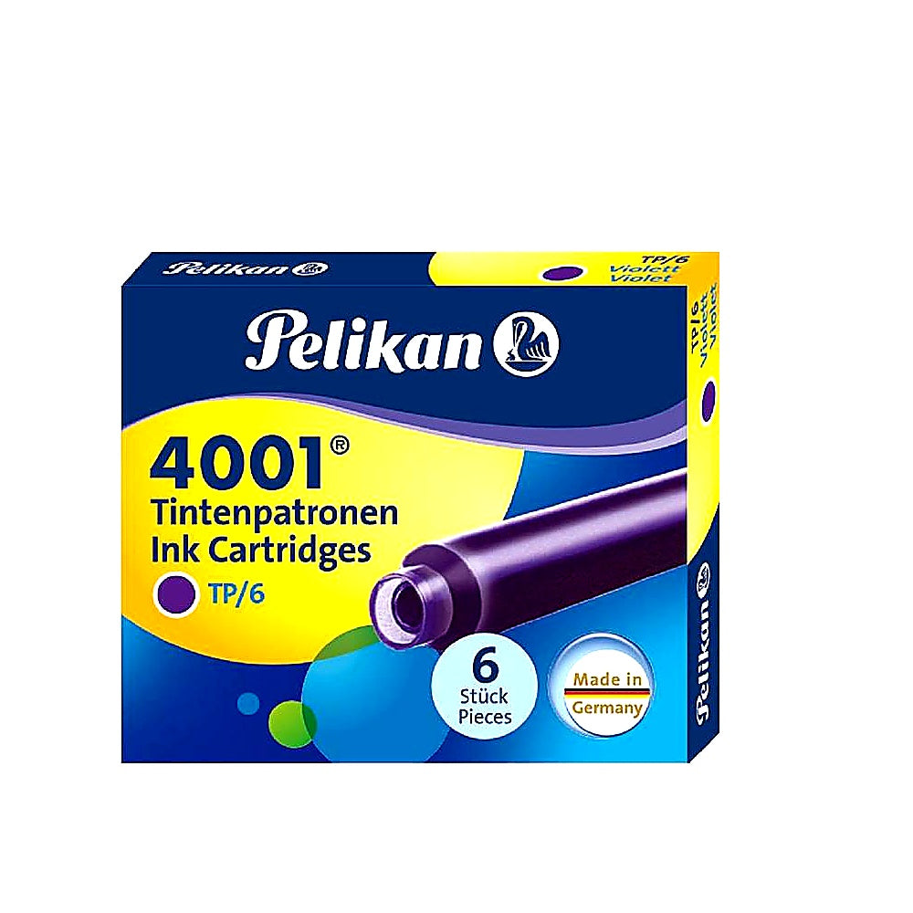 Pelikan Patronen TP/6 4001 Ersatzpatronen für Pelikan Füllhalter