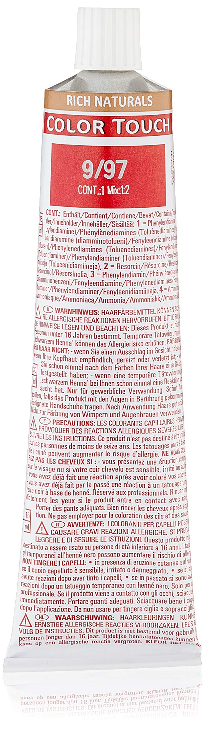 Wella Color Touch 60ml demi permanente Haartönung natürliche Farbintensität
