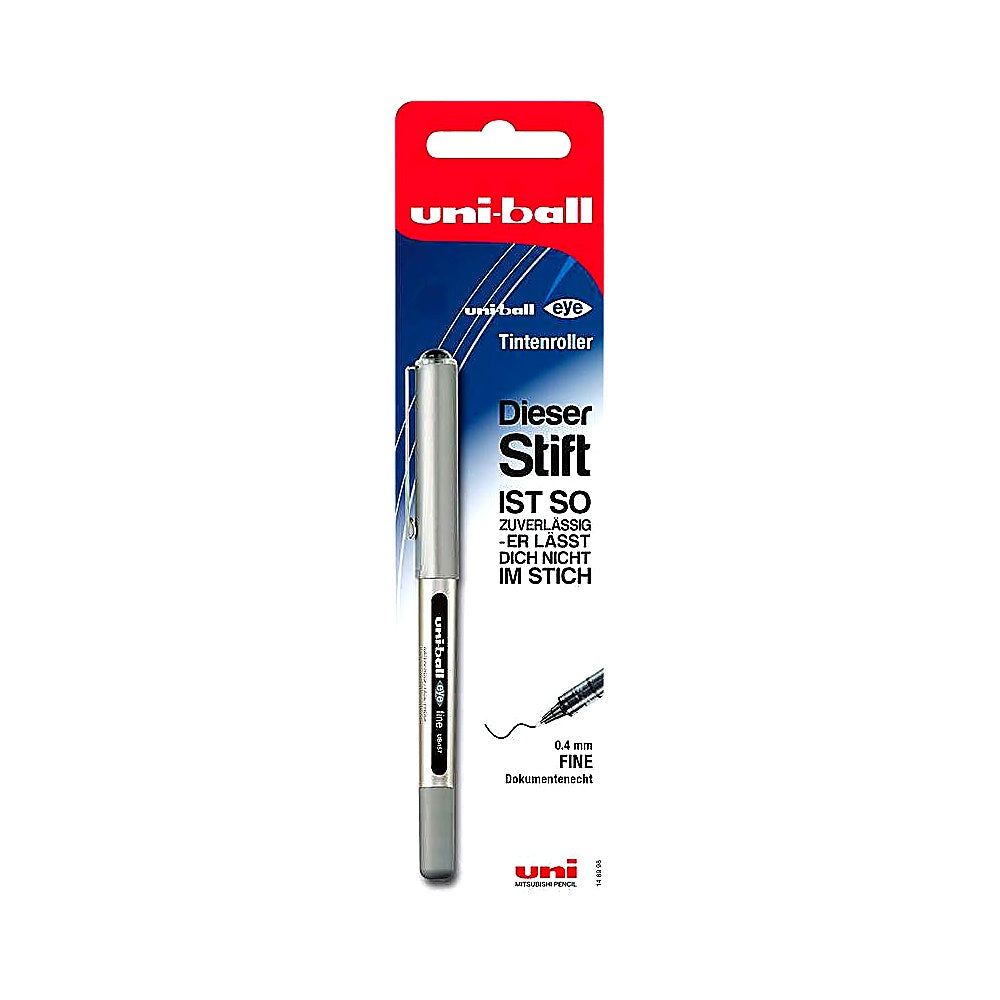 Uni Ball 148998 Tintenroller Eye UB 157 fine 0.4mm schwarz 1 Stück