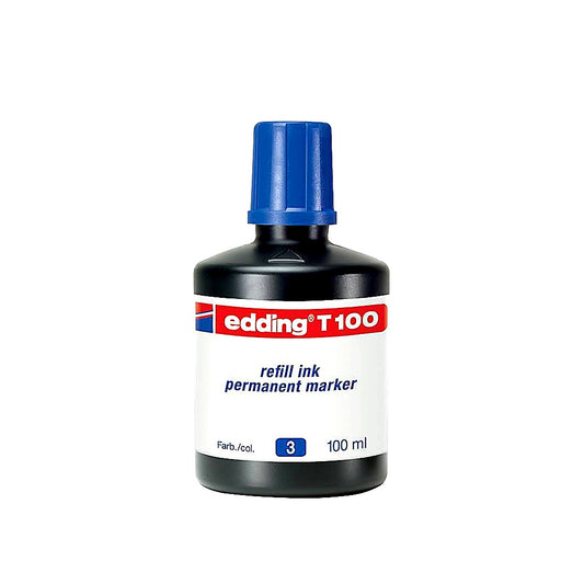 Edding T 100 Tinten-Nachfüllflasche 100 ml, für Marker und Stifte