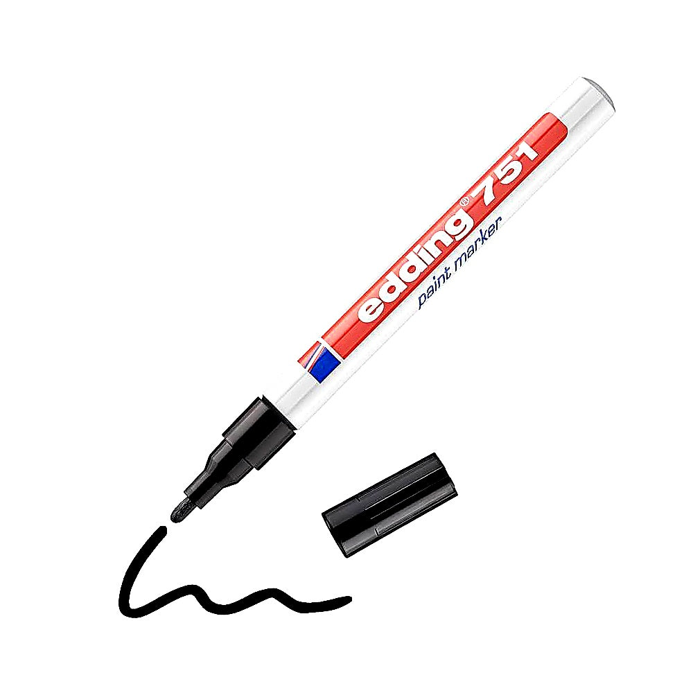 Edding 751 CR Paintmarker deckend, kreative Anwendungen