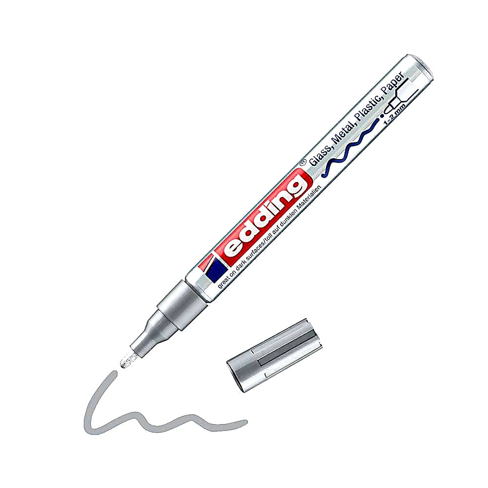 Edding 751 CR Paintmarker deckend, kreative Anwendungen