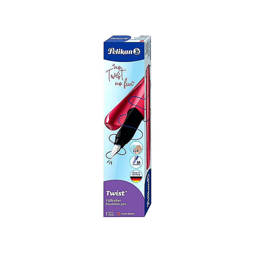 Pelikan Füller Twist nachfüllbar ergonomisch für Links- und Rechtshänder Schule