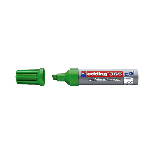 Edding 365 Whiteboardmarker grün, Keilspitze 2–7mm, Boardmarker abwischbar