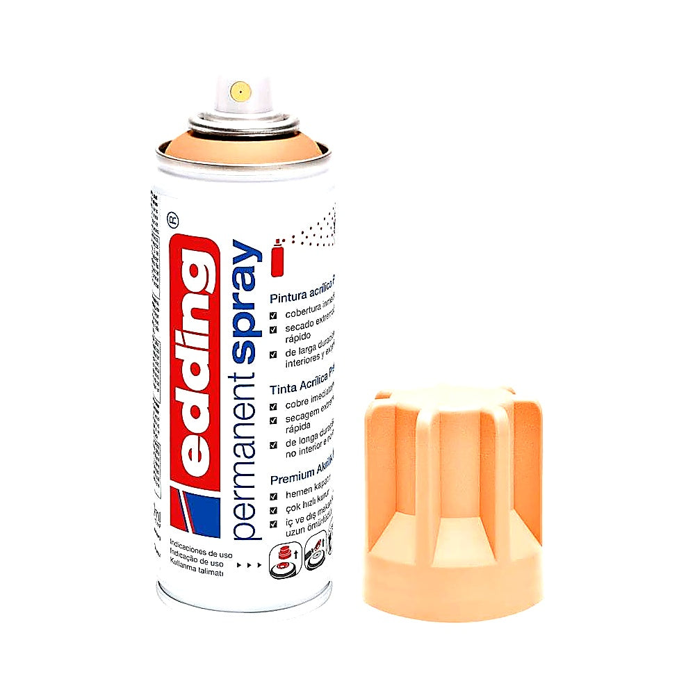 Edding 5200 Permanent Spray 200 ml, viele Oberflächen, langlebig