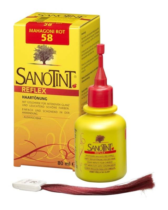 Sanotint Reflex Tönung natürliche Haarfarbe sanfte Pflege
