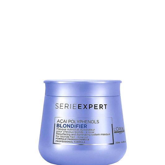 L'Oréal Blondifier Maske 250ml Haarkur für blondes Haar Acai professionelle Pflege