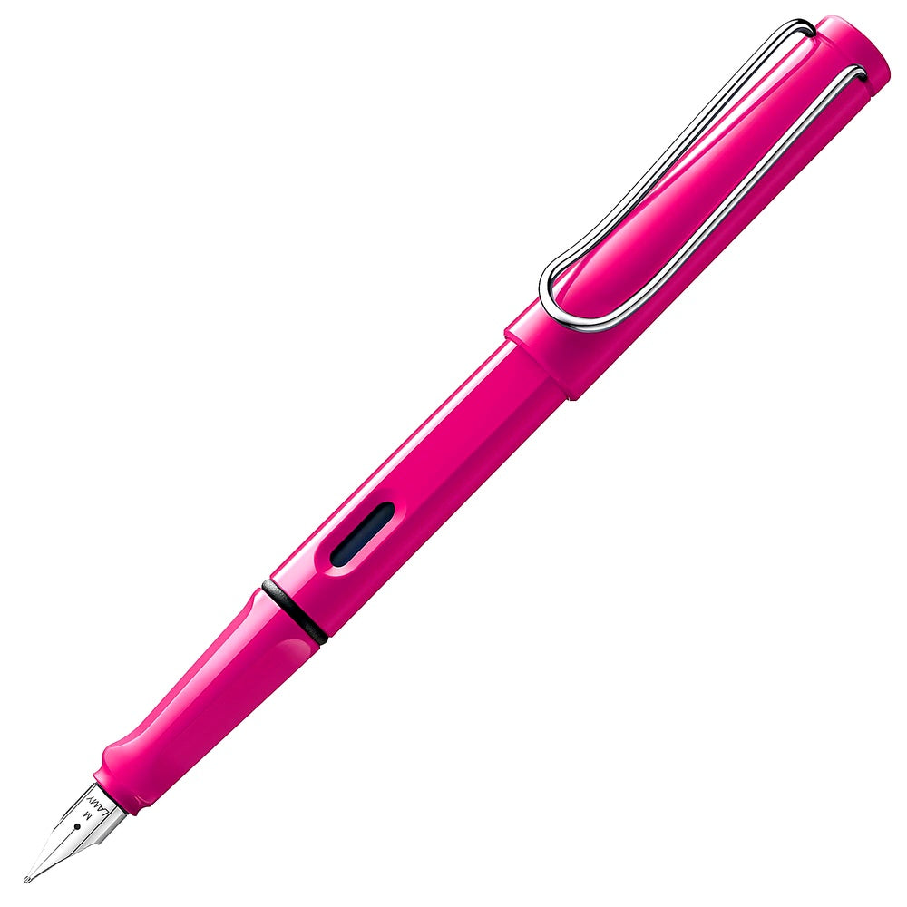 LAMY Safari Füller Feder M Füllhalter Klassiker für Schule und Alltag mit ergonomischer Griffzone