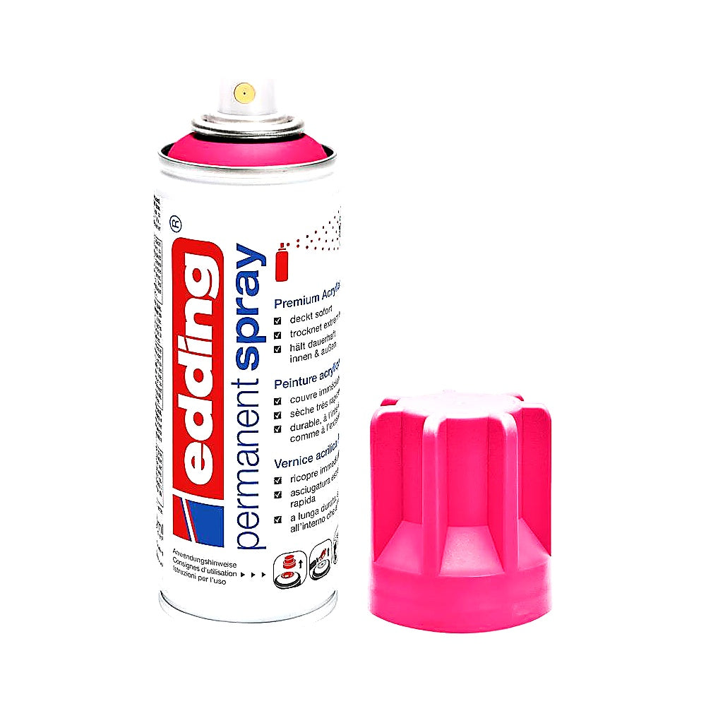 Edding 5200 Permanent Spray 200 ml, viele Oberflächen, langlebig