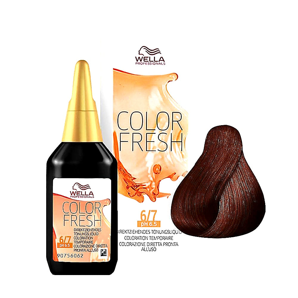 Wella Color Fresh 75ml Farbauffrischung Tönung glänzendes gepflegtes Haar