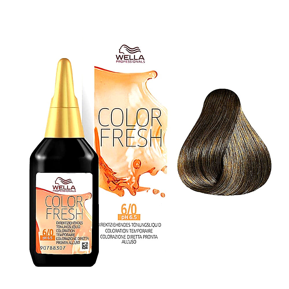 Wella Color Fresh 75ml Farbauffrischung Tönung glänzendes gepflegtes Haar