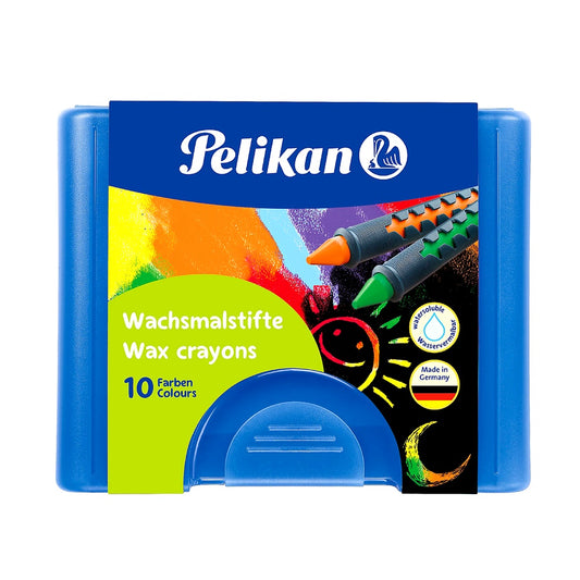 Pelikan Wachsmalstifte 655 wasservermalbar 10 Stifte