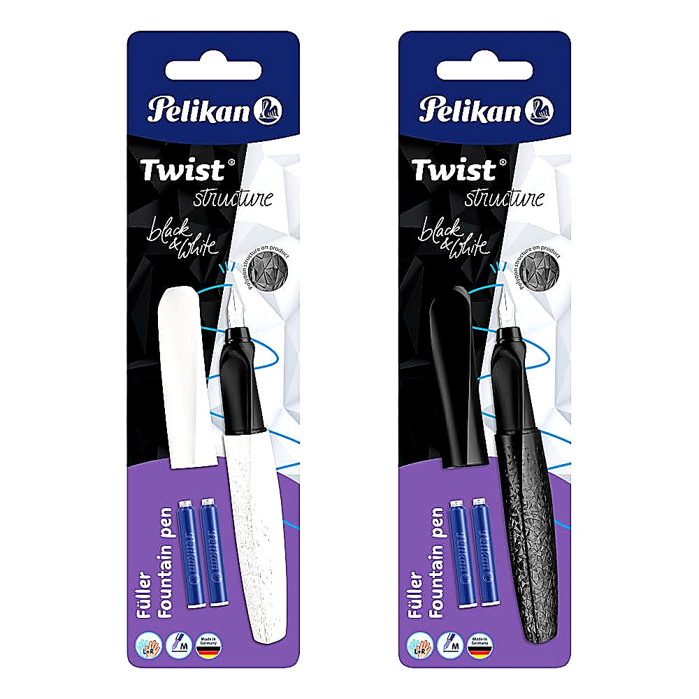 Pelikan Füller Twist nachfüllbar ergonomisch für Links- und Rechtshänder Schule