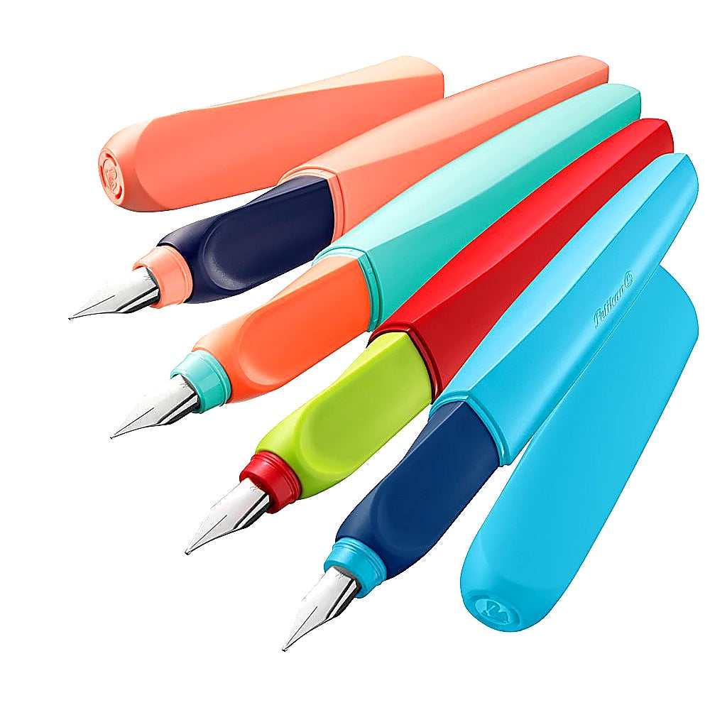 Pelikan Füller Twist nachfüllbar ergonomisch für Links- und Rechtshänder Schule