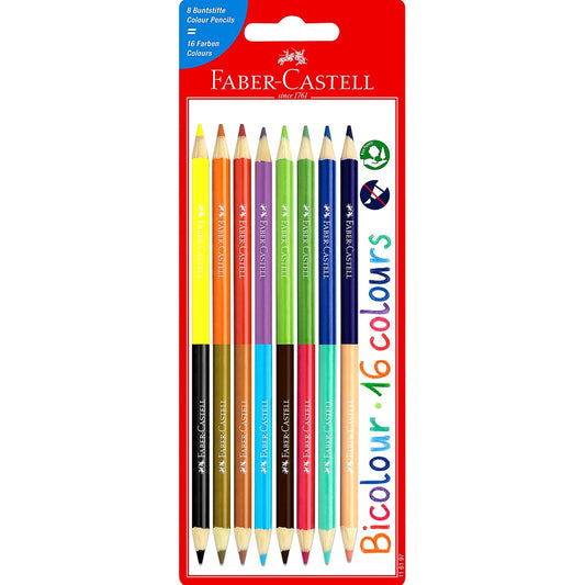 Faber Castell Colour Grip Buntstifte Set 6er, Malstifte Schule