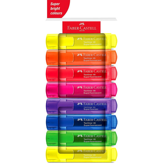 Faber Castell Textmarker Textliner 46 metallic silber, Leuchtmarker