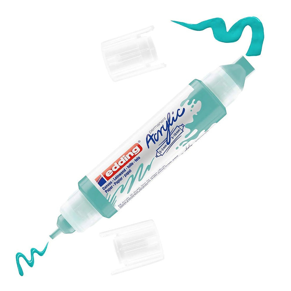 Edding 5400 Acryl 3D Double Liner, Doppelspitze, wasserfest, Kreativ