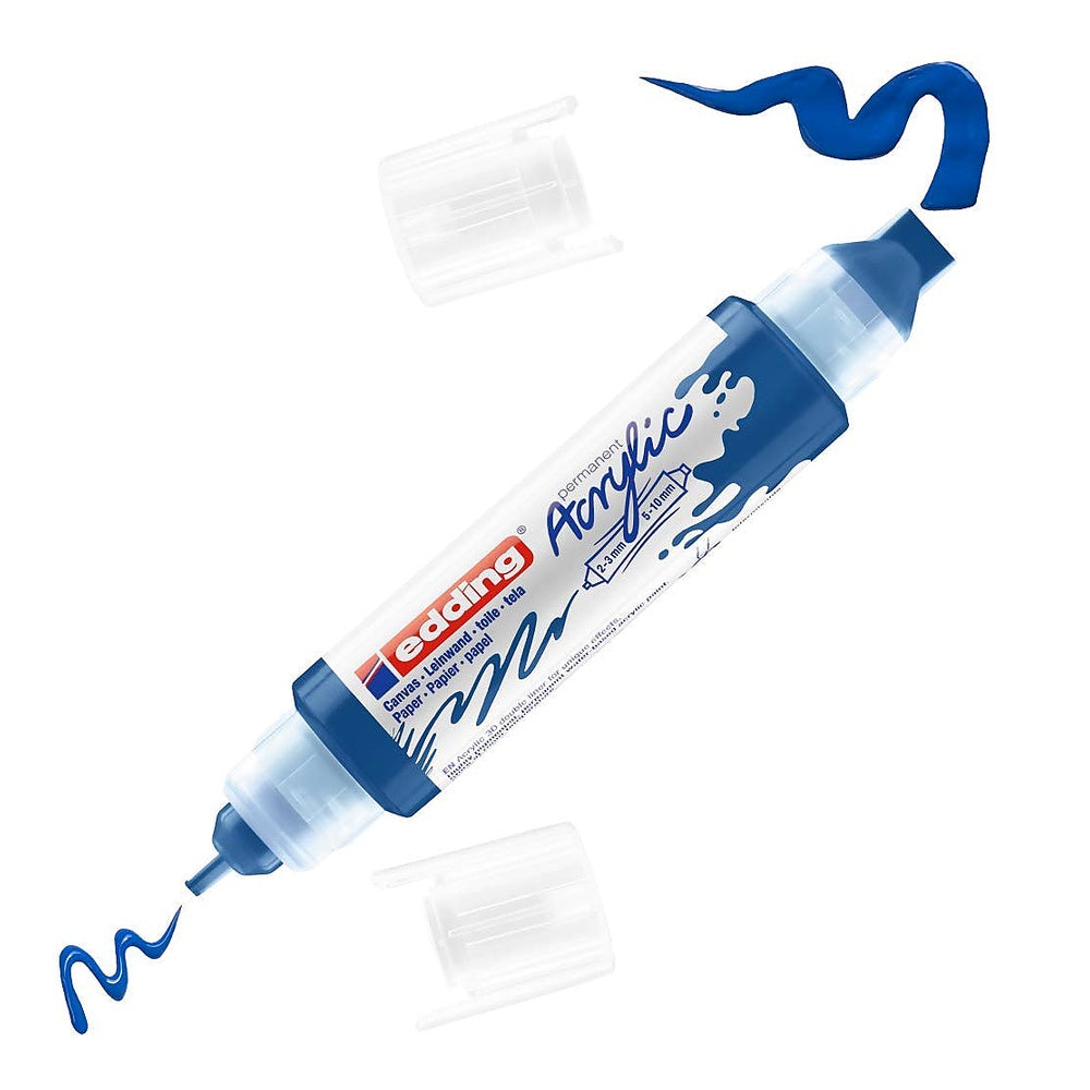 Edding 5400 Acryl 3D Double Liner, Doppelspitze, wasserfest, Kreativ