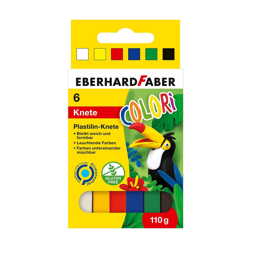Eberhard Faber Colori Plastilin-Knete im Kartonetui