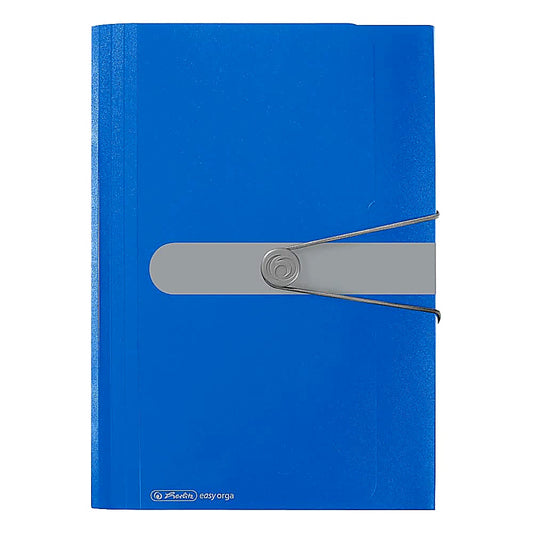 herlitz easy orga to go Fächermappe mit 12 dehnbaren Fächern blau