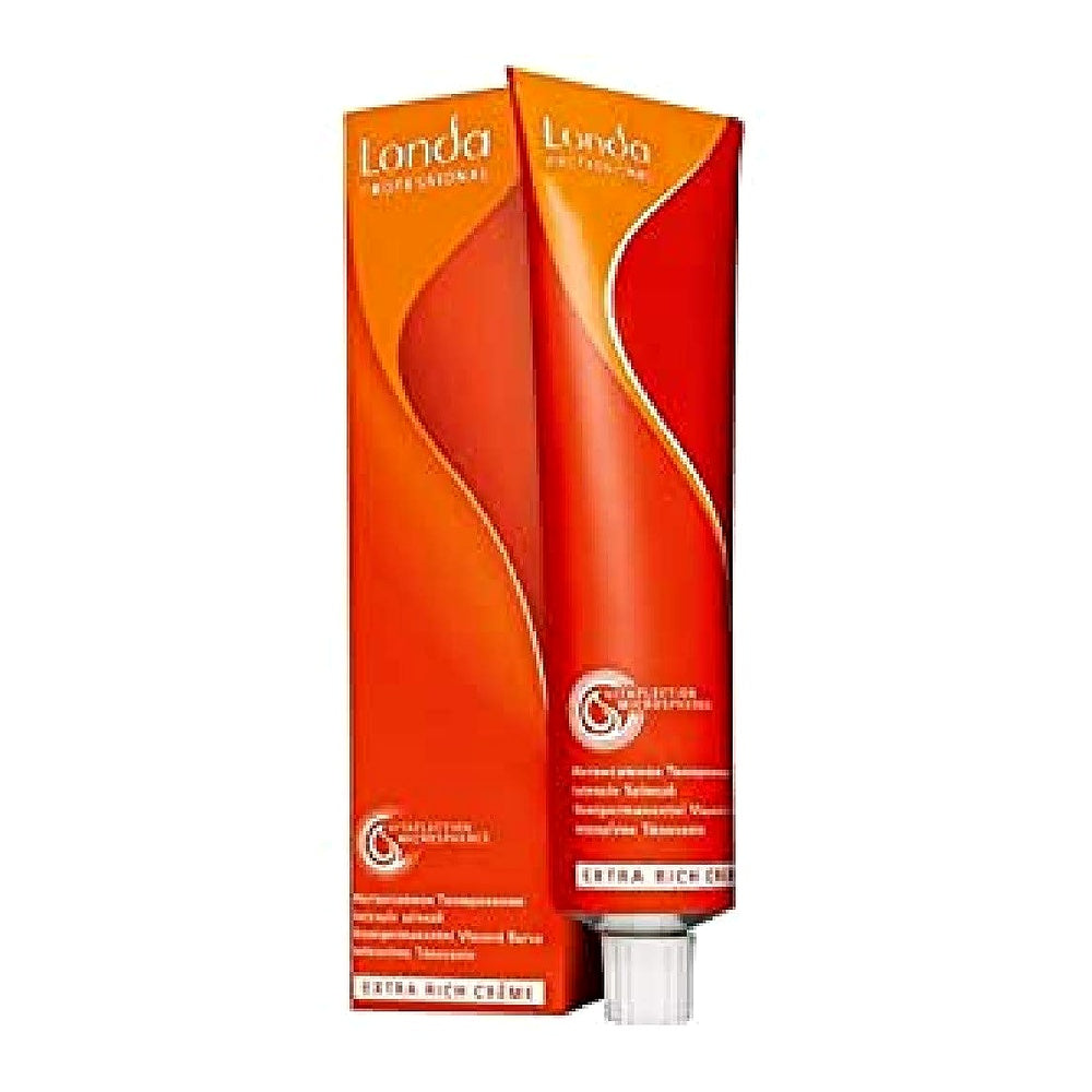 Permanente Cremehaarfarbe 4/4 Mittelbraun Kupfer 60 ml