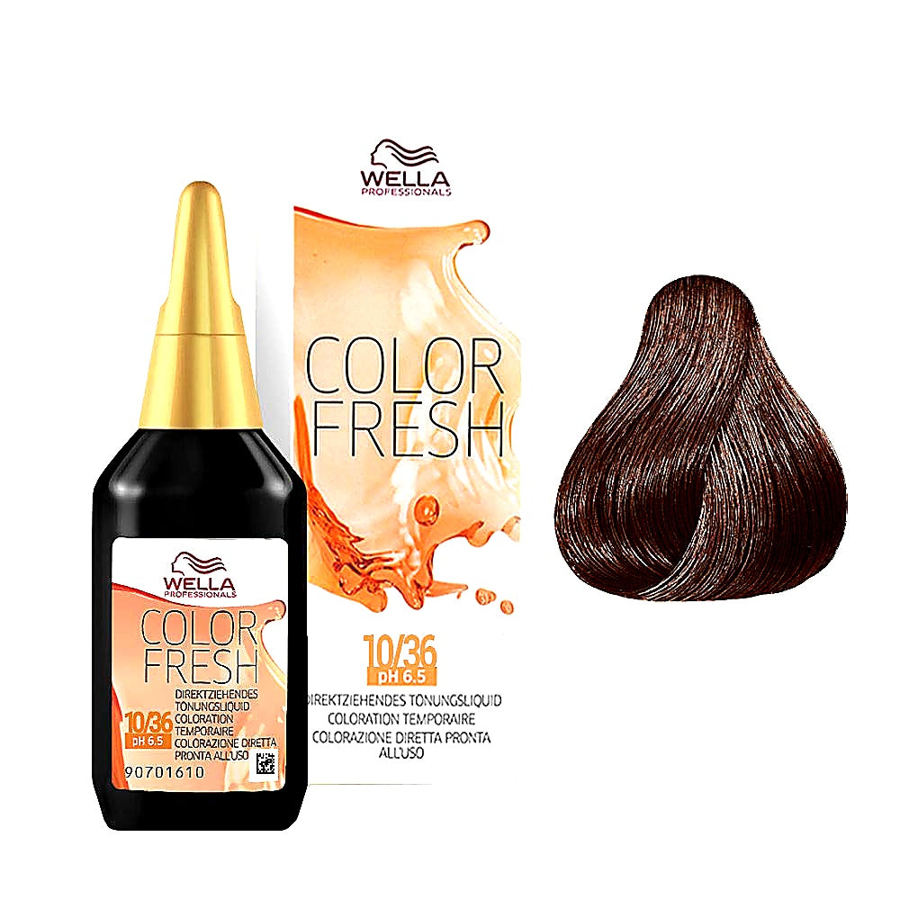 Wella Color Fresh 75ml Farbauffrischung Tönung glänzendes gepflegtes Haar
