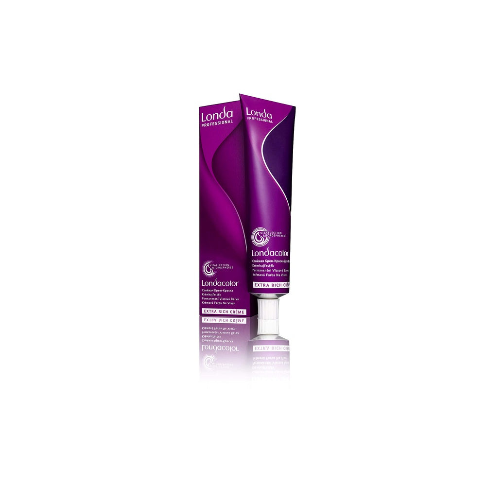 Permanente Cremehaarfarbe 4/4 Mittelbraun Kupfer 60 ml