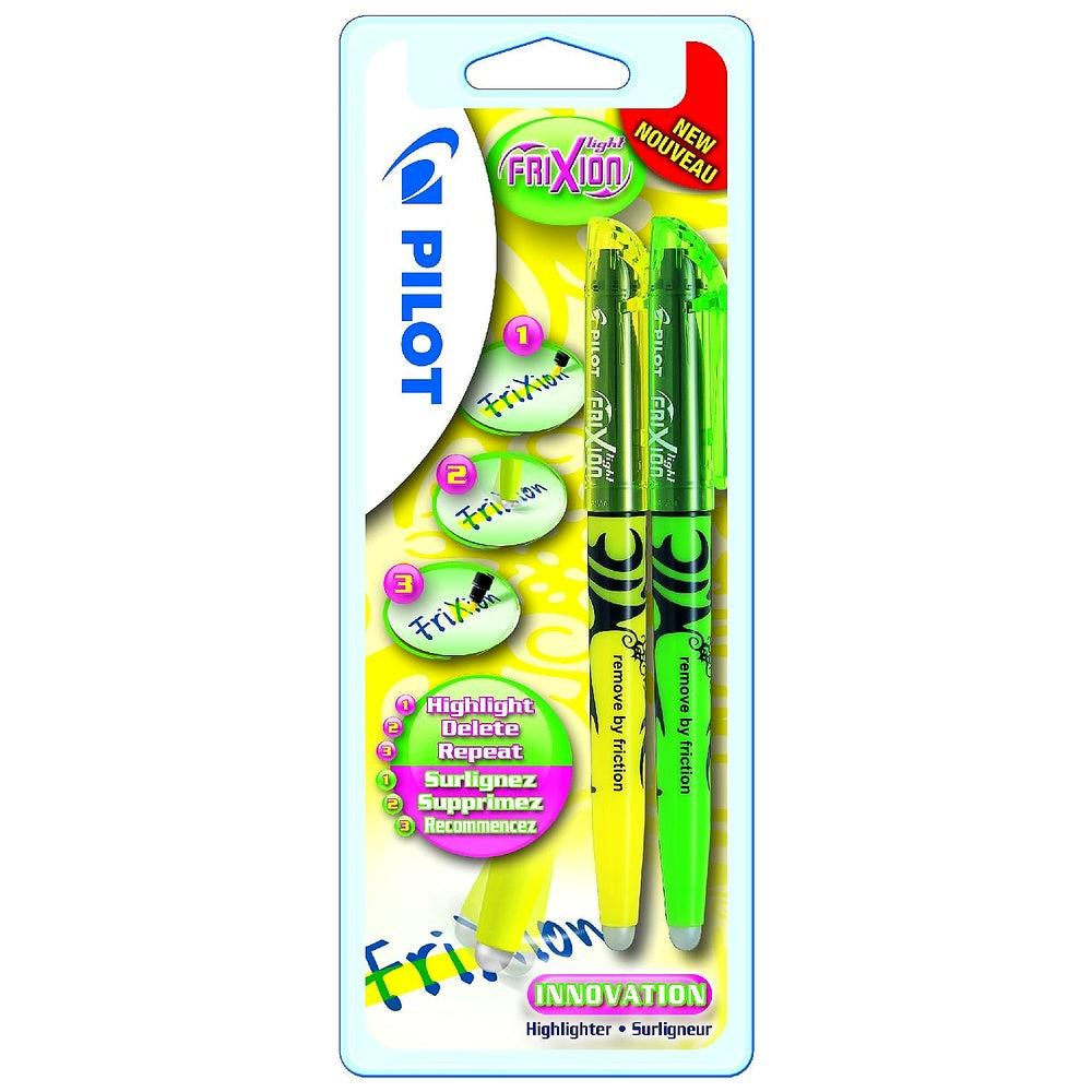 Pilot Frixion Light Textmarker radierbar Einzelstift Schule Büro Uni Studium