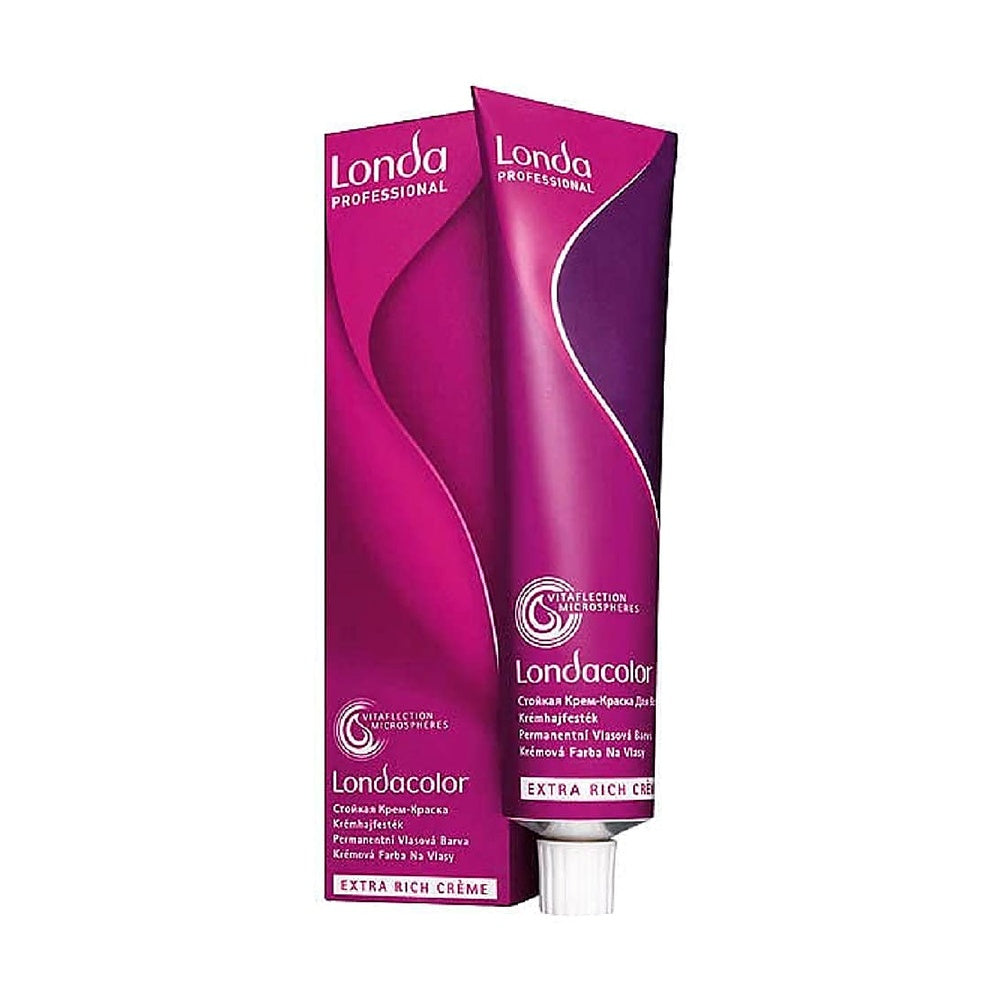 Permanente Cremehaarfarbe 4/4 Mittelbraun Kupfer 60 ml
