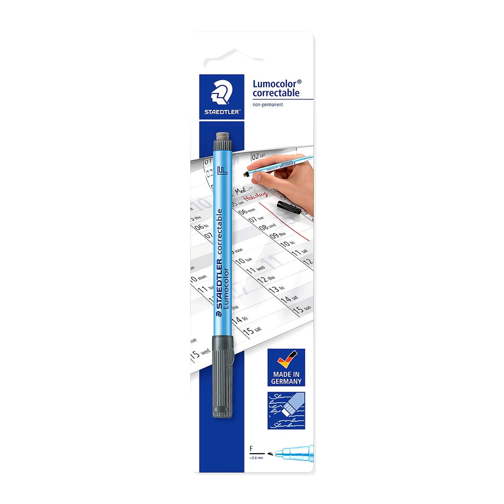 STAEDTLER Folienstift Lumocolor correctable Linienbreite F