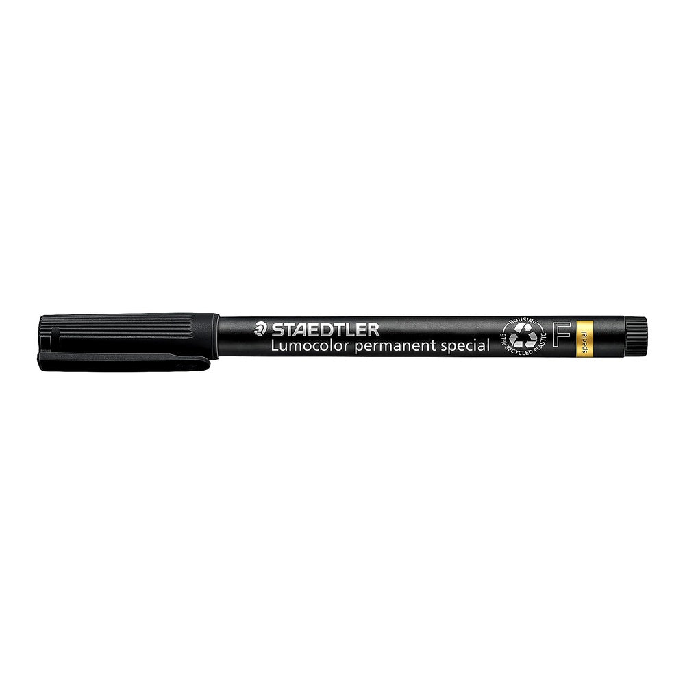Staedtler Lumocolor Folienstift F Spitze 0.6 mm 10er Kartonetui