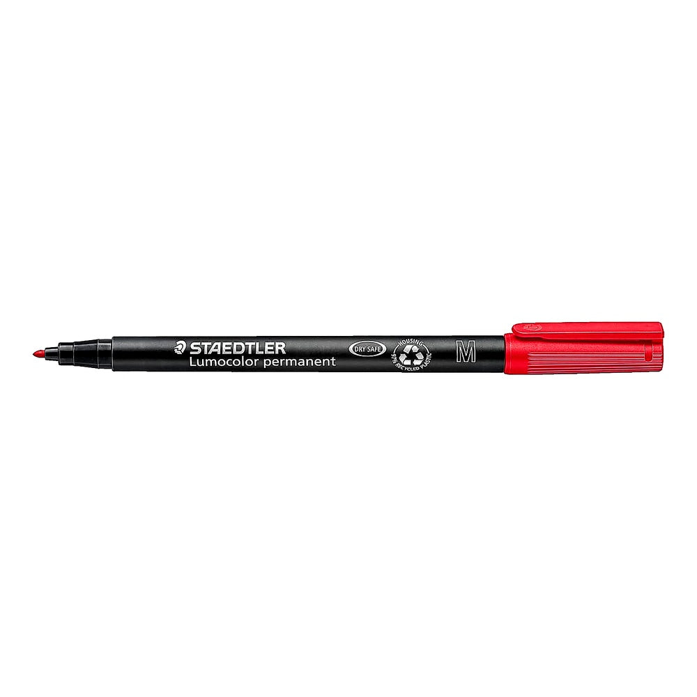 Staedtler Lumocolor Folienstift permanent 10er Set M Folien Overhead