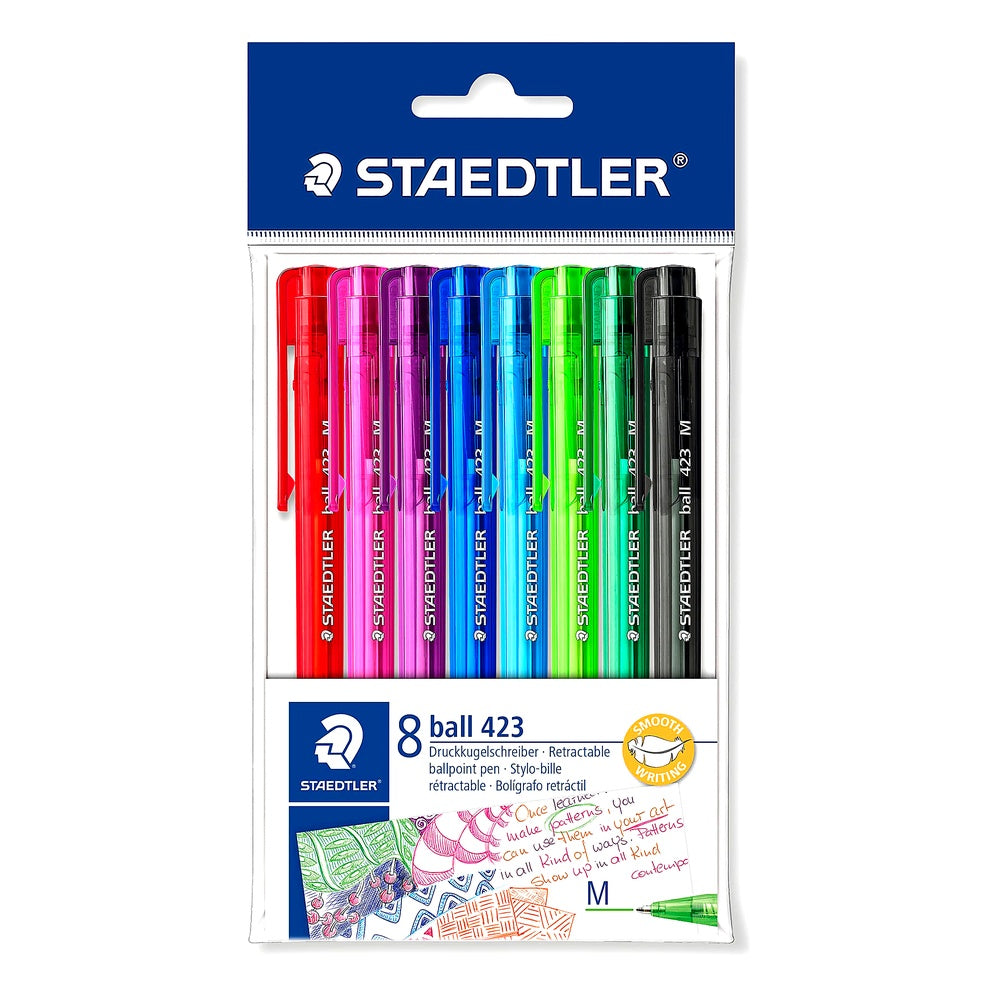 STAEDTLER 42335MPB8 Druckkugelschreiber Linienbreite M 0.45 mm Schaft